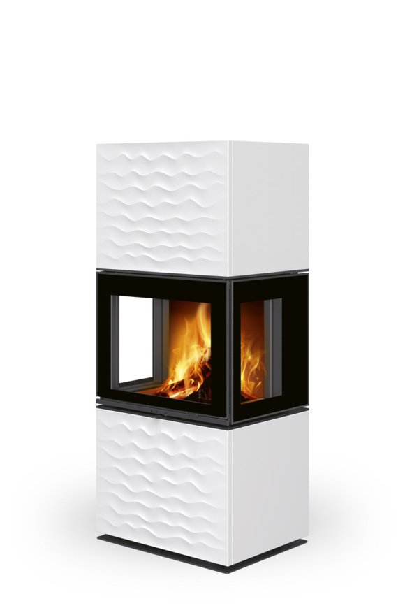 Design-Kamine | ALERIA C Keramik Welle