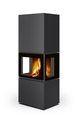 Design-Kamine | ALERIA C H Stahl