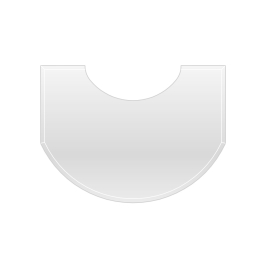 Zubehör | Glasvorlegeplatte für Kaminöfen LAMIA N und H (4199)