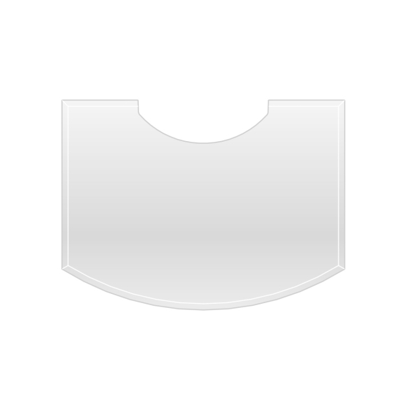 Zubehör | Glasvorlegeplatte für Kaminöfen TYRIA N, H und T (4206)